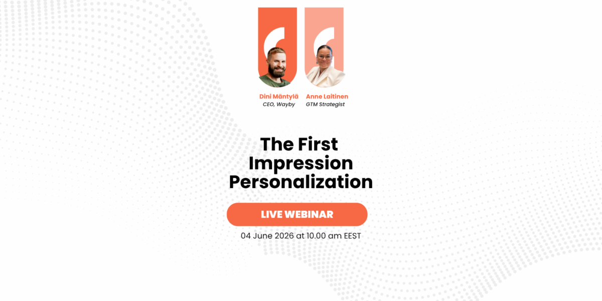 The First Impression Personalization
